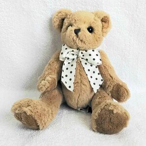 3/$24 Caramel Teddy Bear 126376 6" Sitting by The Bearington Collection!!